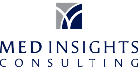 メディカルアフェアーズ分野に特化した情報サイト「Med Insights」のロゴマーク